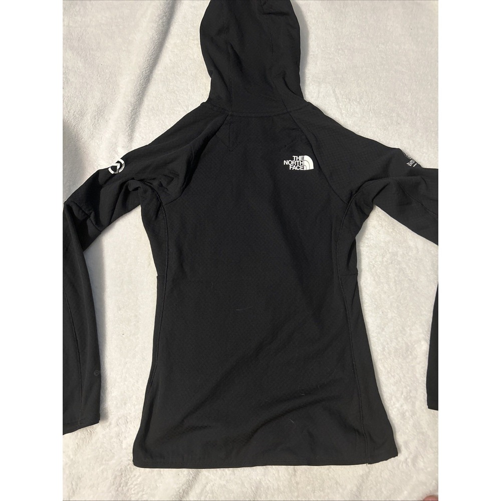 Womens The North Face XS Summit Future Fleece Black‎ Full Zip Hoody NWT Logo - Picture 9 of 9